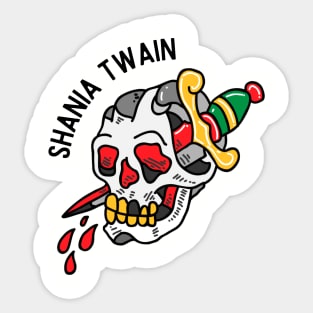 Shania Flash Sticker